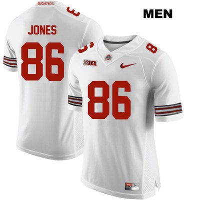 Men's NCAA Ohio State Buckeyes Dre'Mont Jones #86 College Stitched Authentic Nike White Football Jersey RO20H43TZ